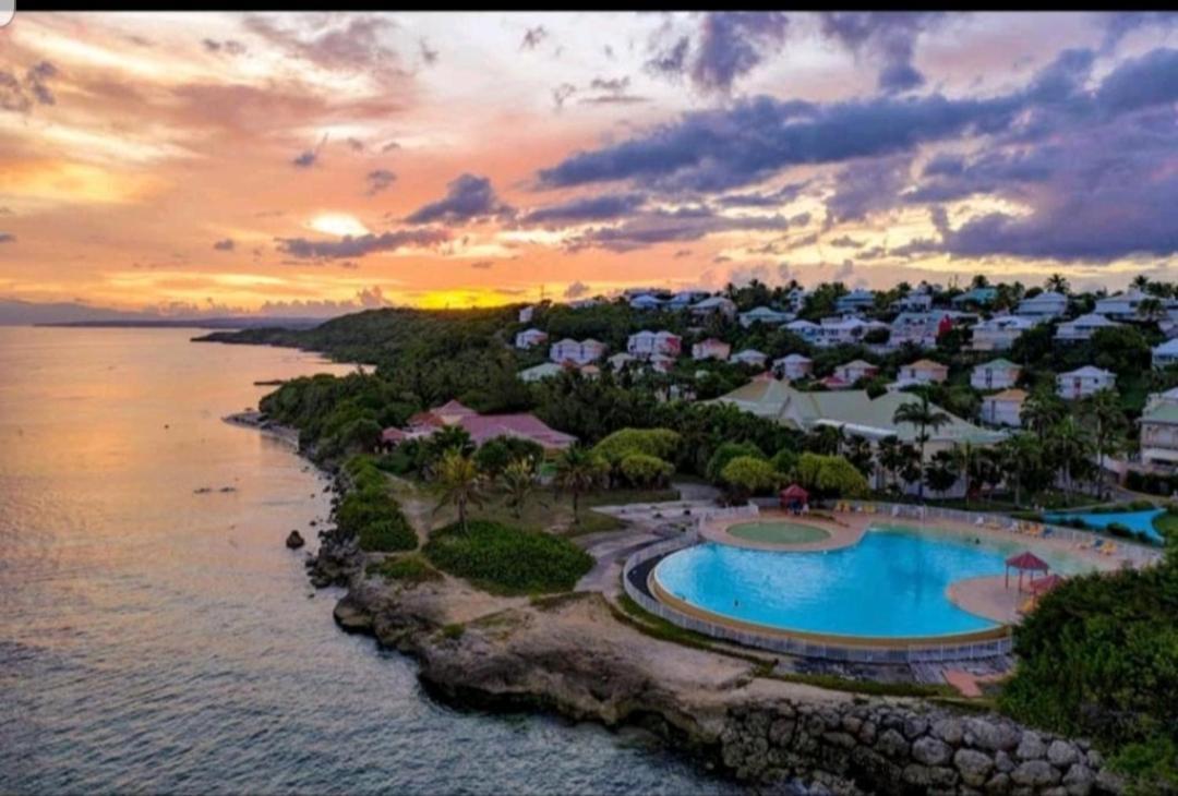L'Oiseau Du Paradis Vue Mer Studio A Saint Francois A 100 M De La Plage Dış mekan fotoğraf