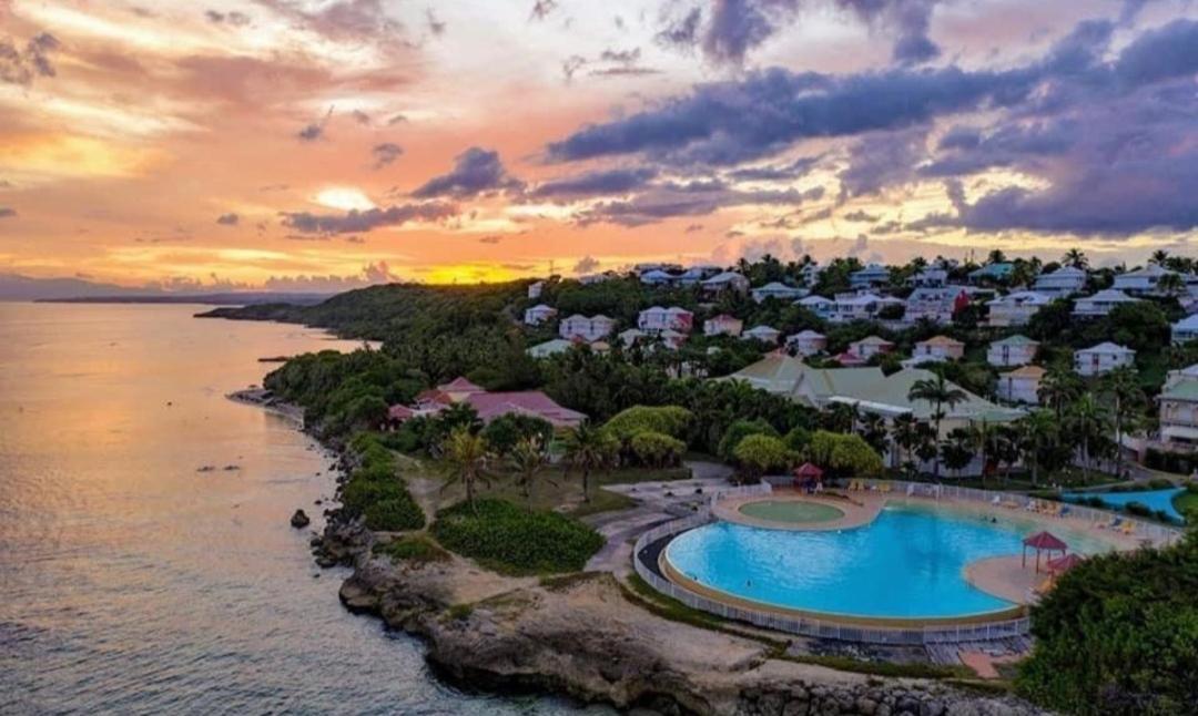L'Oiseau Du Paradis Vue Mer Studio A Saint Francois A 100 M De La Plage Dış mekan fotoğraf